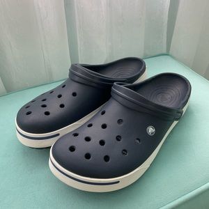 NEW MENS CROCS NAVY BLUE